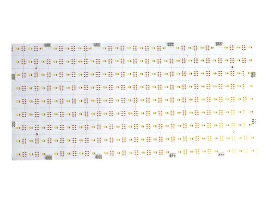 500x247mm Dual-color Flexible LED Sheet For Ceiling Soft Film Lighting SPI RGBW